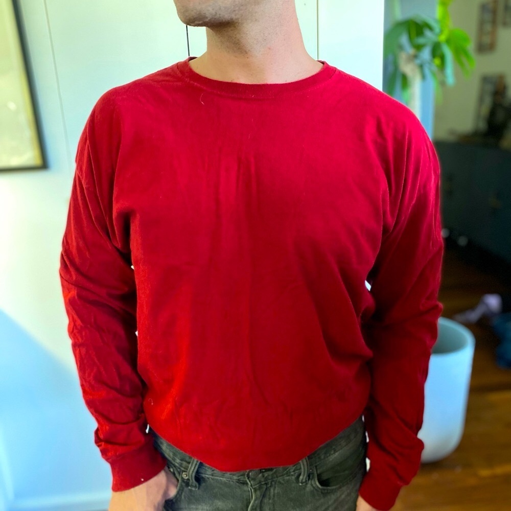 Russel Athletic Dept., long sleeve T-shirt. Super comfy. 100% Cotton. Sz:XXL.